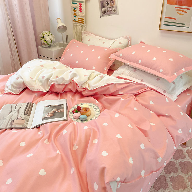 Checkerboard Bedding Set No Comforter Hot Sale Single Queen Size Flat Sheet Quilt Duvet Cover Pillowcase Polyester Bed Linens