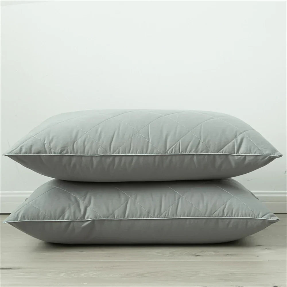 100% Cotton Pillow To Help Sleep Five-Star Hotel Cervical Pillows for Bedroom Home Decor Soft Comfortable Neck Pillow Bedding