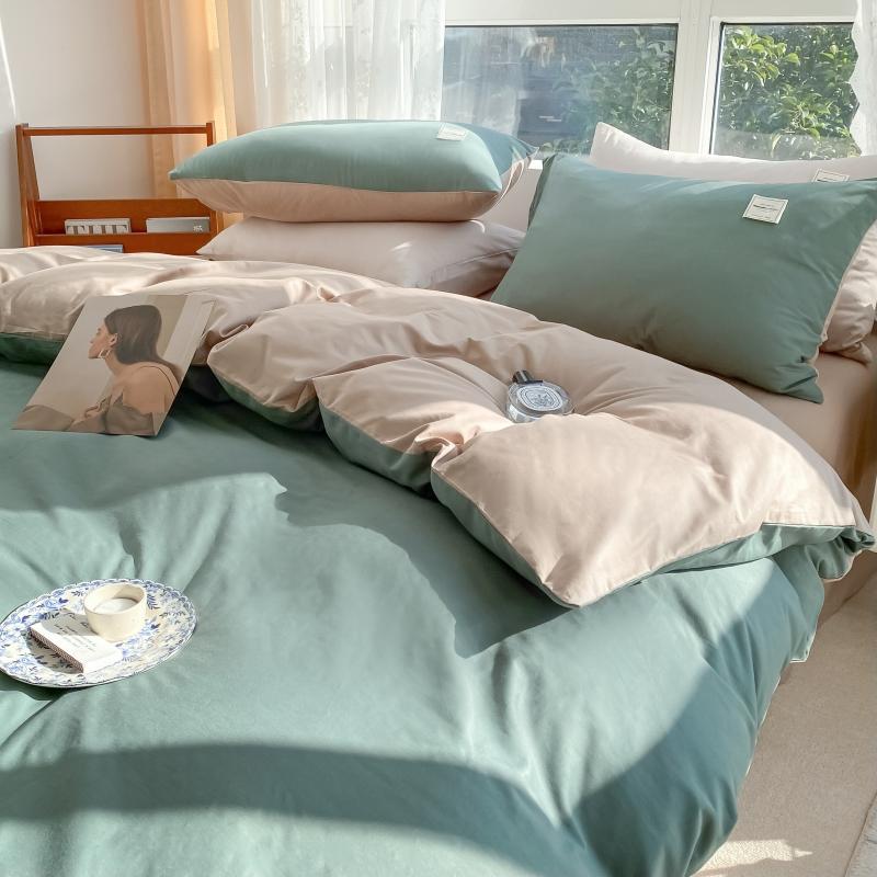 1pc 100%Cotton Duvet Cover Plaid Comforter Covers funda nordica cama 150 Single/Queen/King Quilt Cover(no pillowcase)