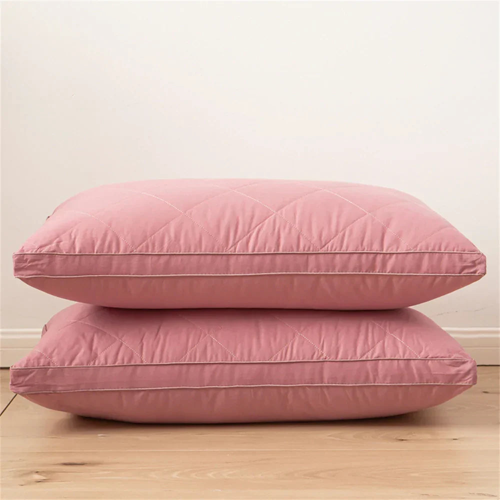 100% Cotton Pillow To Help Sleep Five-Star Hotel Cervical Pillows for Bedroom Home Decor Soft Comfortable Neck Pillow Bedding