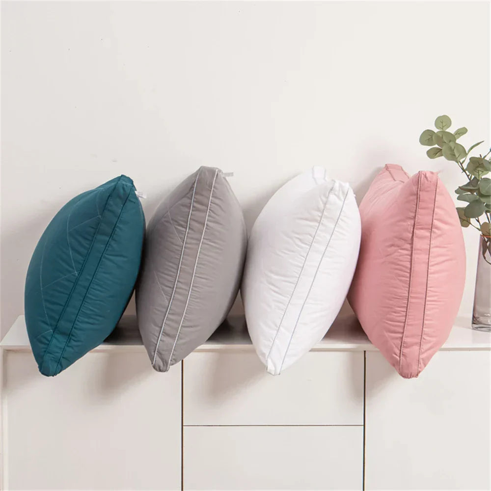 100% Cotton Pillow To Help Sleep Five-Star Hotel Cervical Pillows for Bedroom Home Decor Soft Comfortable Neck Pillow Bedding