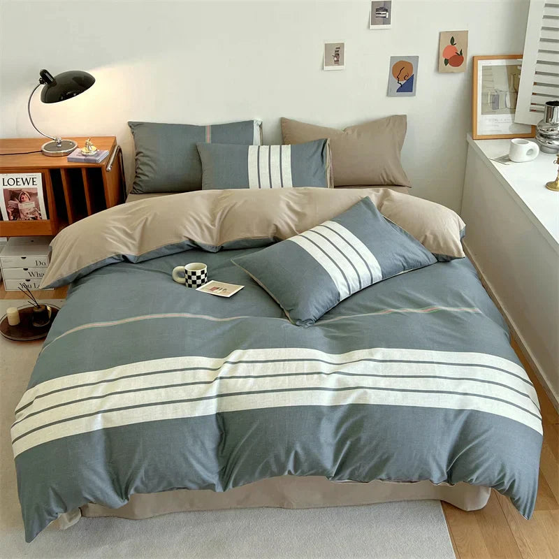 Duvet Cover Large Cotton Simple Comfortable Quilt Cover Extra Large Microfiber Quilt Cover (pillow case needs to be ordered)