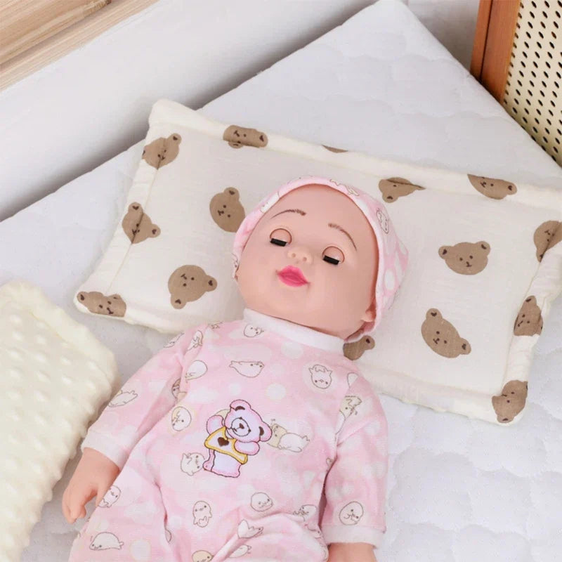 Baby Pillow Cotton Baby Bedding Pillow Comfortable Perfect for Restful Sleep