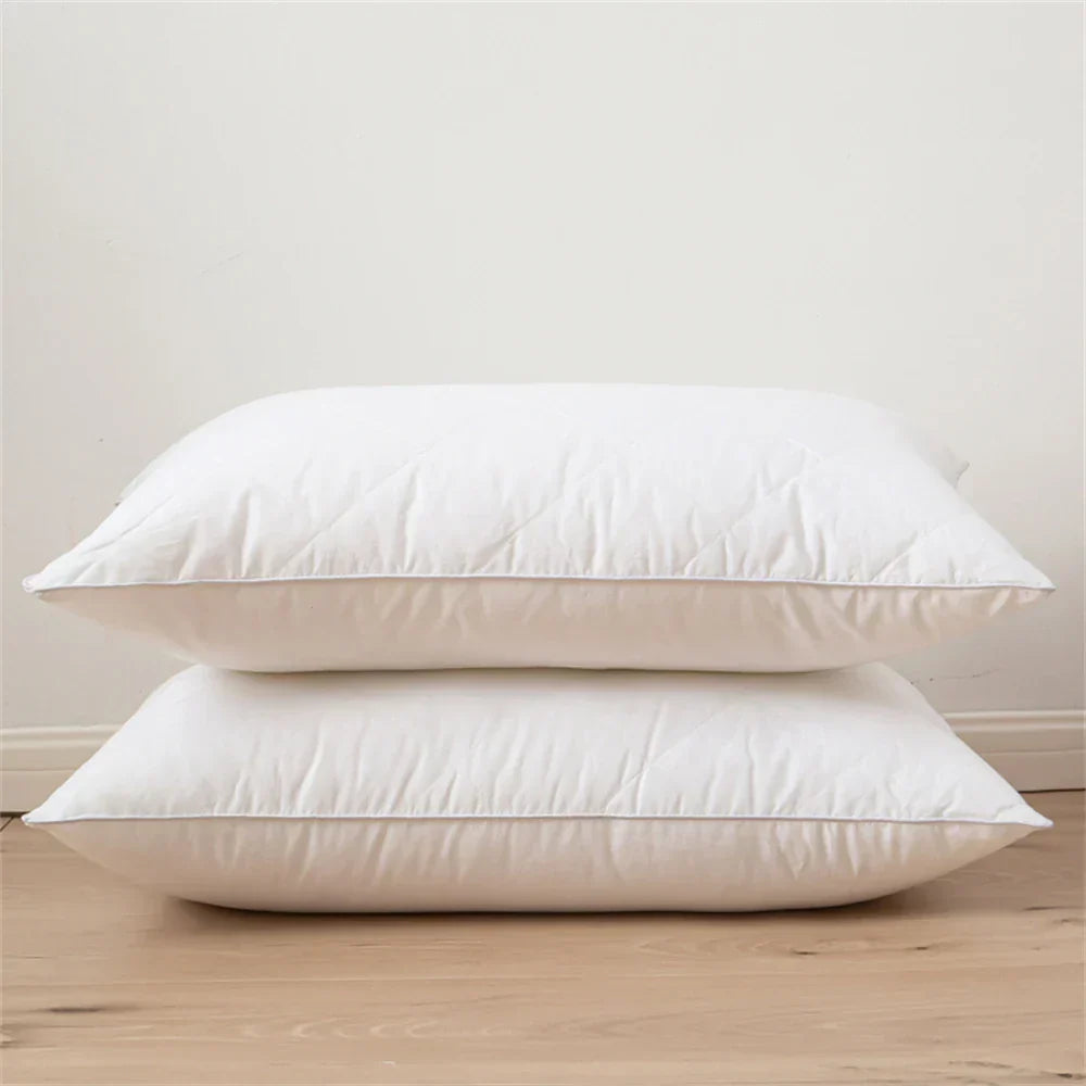 100% Cotton Pillow To Help Sleep Five-Star Hotel Cervical Pillows for Bedroom Home Decor Soft Comfortable Neck Pillow Bedding