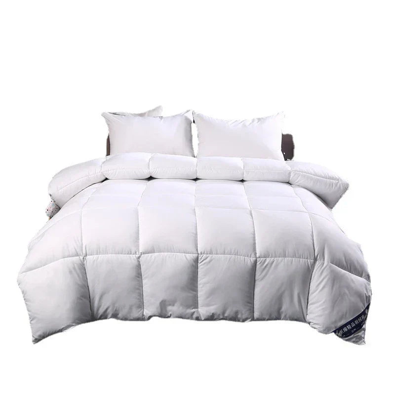 Solid Down Quilt Thickened Soft and Warm Silk Cotton Quilt for Single and Double Use Autumn and Winter Quilt Core Gift Quilt