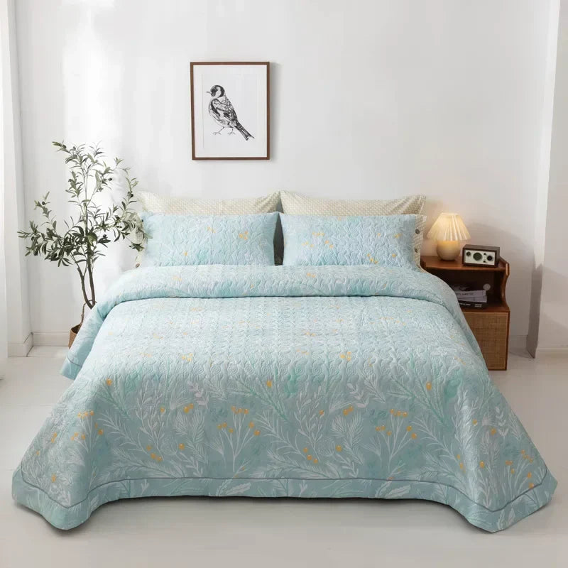 100% cotton Bedspread on the bed stitch bed cover bedspreads and coverlets Couple bed quilt Double bed sheets Mattress topper