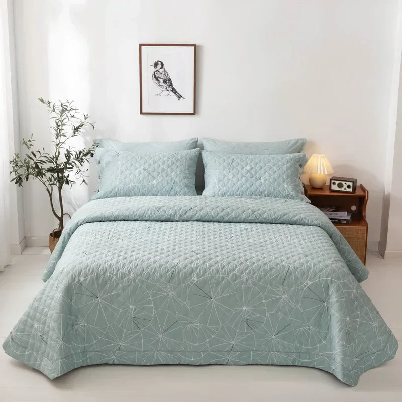 100% cotton Bedspread on the bed stitch bed cover bedspreads and coverlets Couple bed quilt Double bed sheets Mattress topper