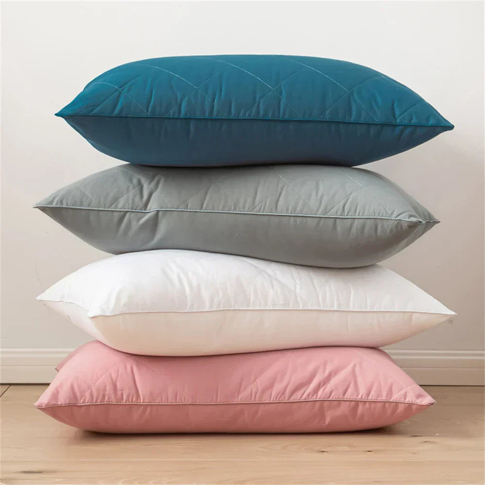 100% Cotton Pillow To Help Sleep Five-Star Hotel Cervical Pillows for Bedroom Home Decor Soft Comfortable Neck Pillow Bedding